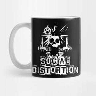 social skeleton punk Mug